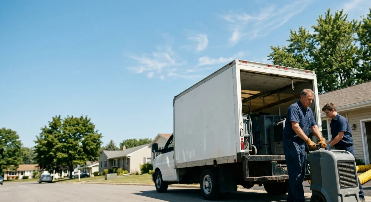 Water Damage Cleanup in Spiceland, IN near me